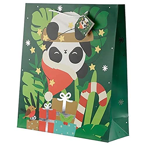 Christmas Panda Gift Bag - Extra Large