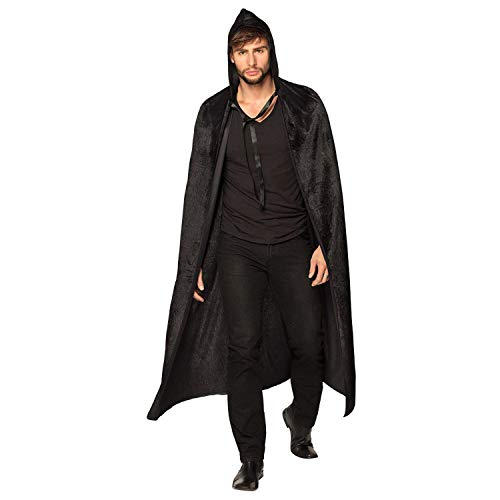 Boland Cape with Hood, Black, 165 cm