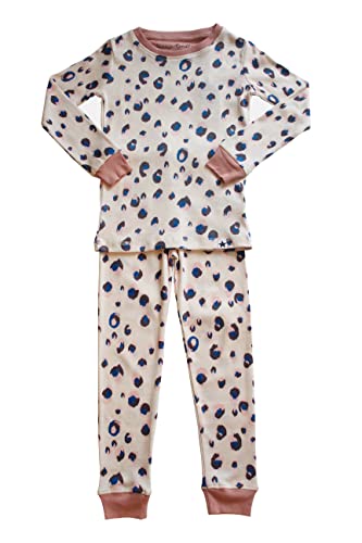 Jammie Doodles Soft Pink Skin Long Sleeve PJ Kids 7-8 age Pyjama Set