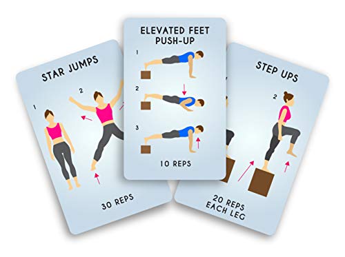 Gift Republic 100 Get Fitness Activity Cards, Blue