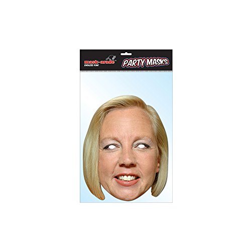 Deborah Meaden Cardboard Party Mask