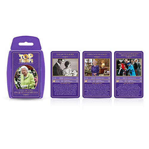 HM Queen Elizabeth Top Trumps Card Game