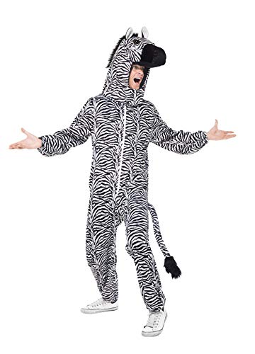 Smiffy's Adult Zebra Costume Chest Size M