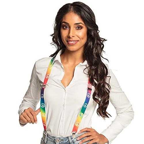 Boland Braces Hippie Peace Adult One Size