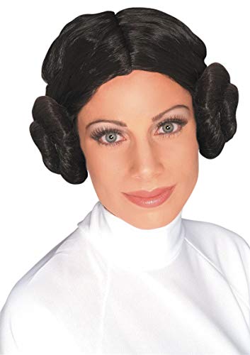 Rubie's Official Star Wars Princess Leia Wig, Adult Costume - One Size