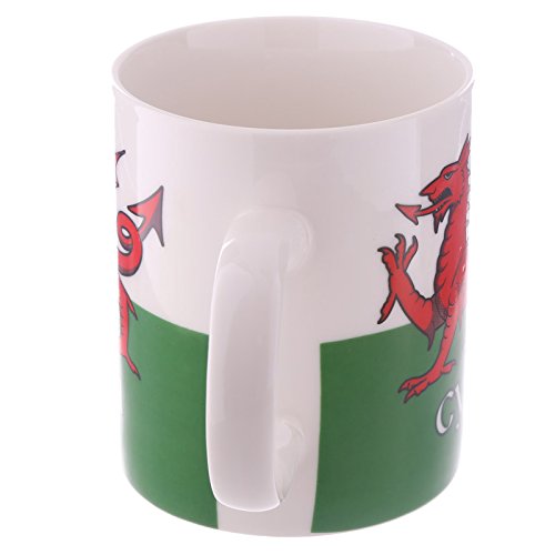 Welsh Dragon Cymru Porcelain Tea Coffee Mug