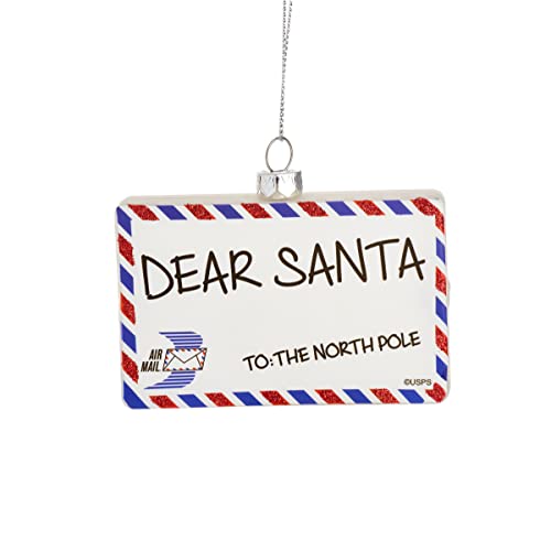 Sass & Belle Dear Santa Letter Shaped Bauble