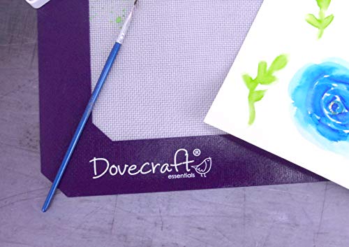 Dovecraft Proof Messy Mat – A3-42 x 29.5cm-BPA Free –  Non-Stick & Non-Slip – Multi-use for Ink Blending, Jewellery Making, Hot Glue, Heat Embossing and Art, Colour, One Size