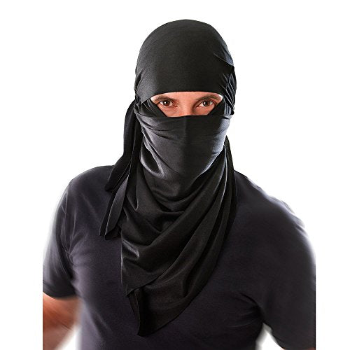 Bristol Novelty Ninja Hood, Mens, One Size