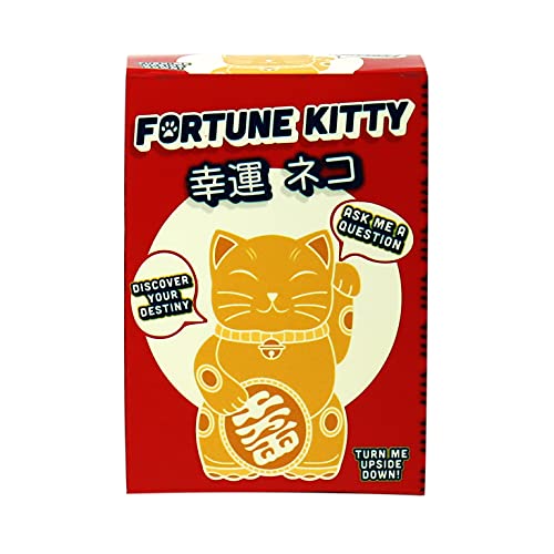 Gift Republic Fortune Telling Kitty Prediction Maker, Gold, One Size