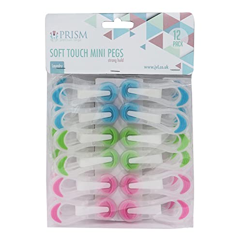 JVL Prism Soft Touch Mini Pegs