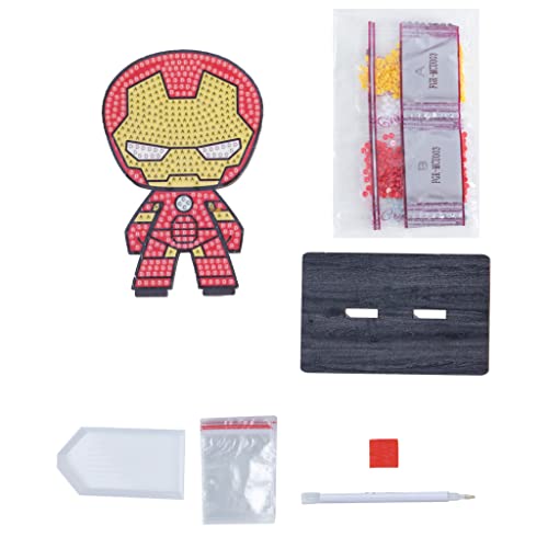 Iron Man, MARVEL Crystal Art Buddies Kit