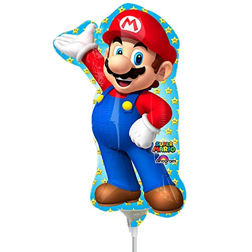Amscan Anagram Super Mario BROS Balloon, 14"