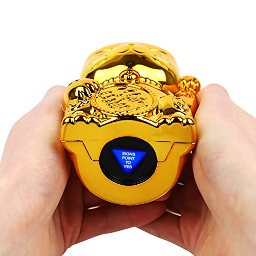 Gift Republic Fortune Telling Kitty Prediction Maker, Gold, One Size