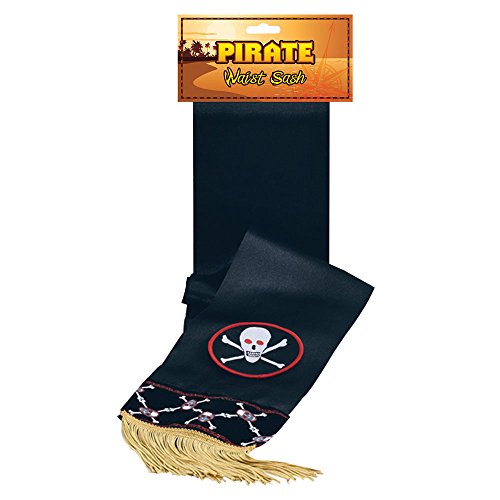 Bristol Novelty Fancy Dress Pirate Waist Sash Deluxe