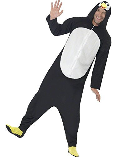 Smiffys Penguin Costume, Black, L - Size 42 inch-44 inch