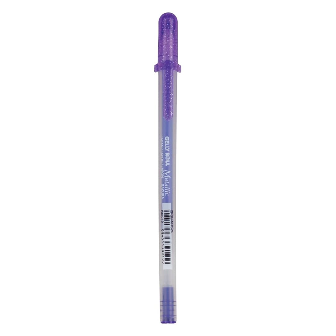 Sakura Gelly Roll Metallic-Purple, Acrylic, Roller Ball Tip