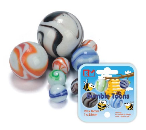 King Marbles Bumble Toons Classic Marbles