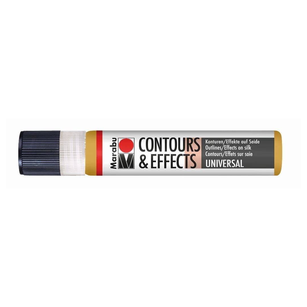 Marabu Contours and Effects Silk Liner Pen 25ml - 784 Gold