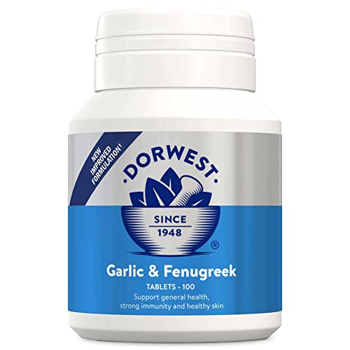 Garlic & Fenugreek Tablets For Dogs And Cats 100 Tablets