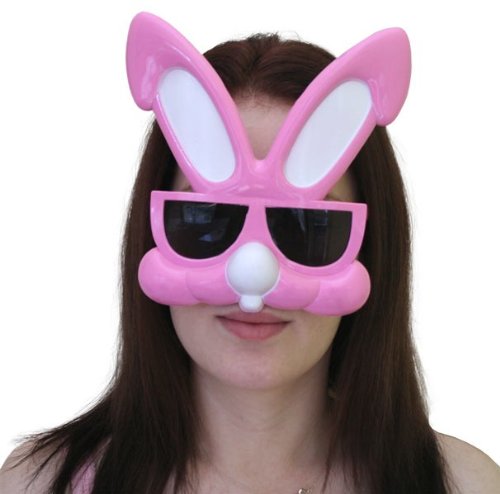 Amscan Easter Rabbit Sunglasses, 15.2cm x 16.5cm