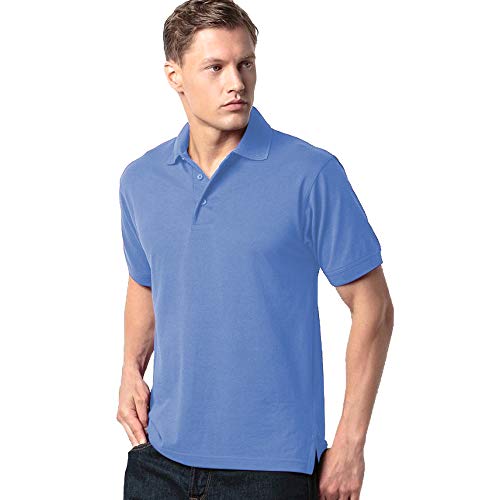Kustom Kit Mens Short Sleeve Polo Shirts, Navy Blue, XX-Large. KK403
