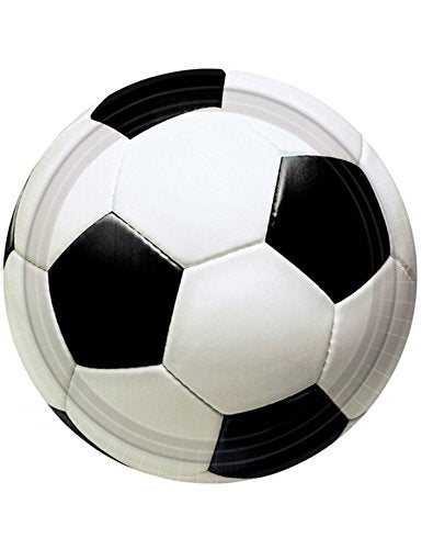 Championship Soccer Plates 22.8cm /8