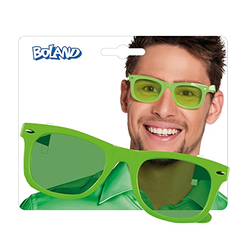 Boland - Party Dance Glasses for Adults, Green