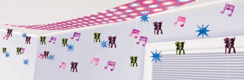 Amscan 70s Disco Theme Ceiling Decoration-1 Pc