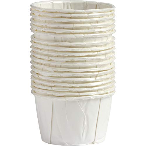 Amscan Pleated Paper Mini Condiment Cups, 24 Pcs