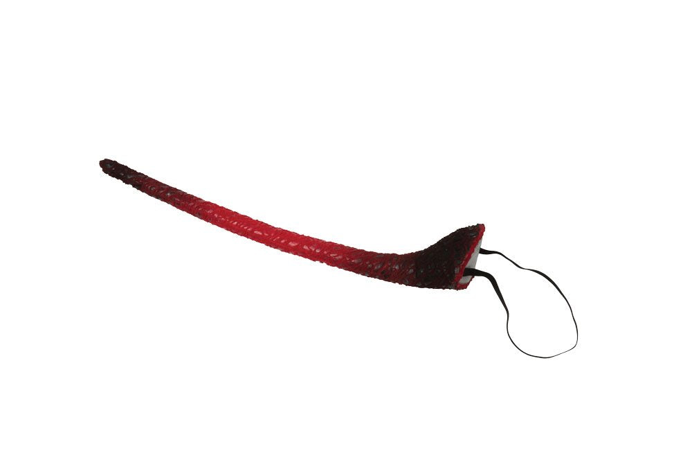 Bristol Novelty Devil Tail, Unisex-Adult, Black/Red, One Size