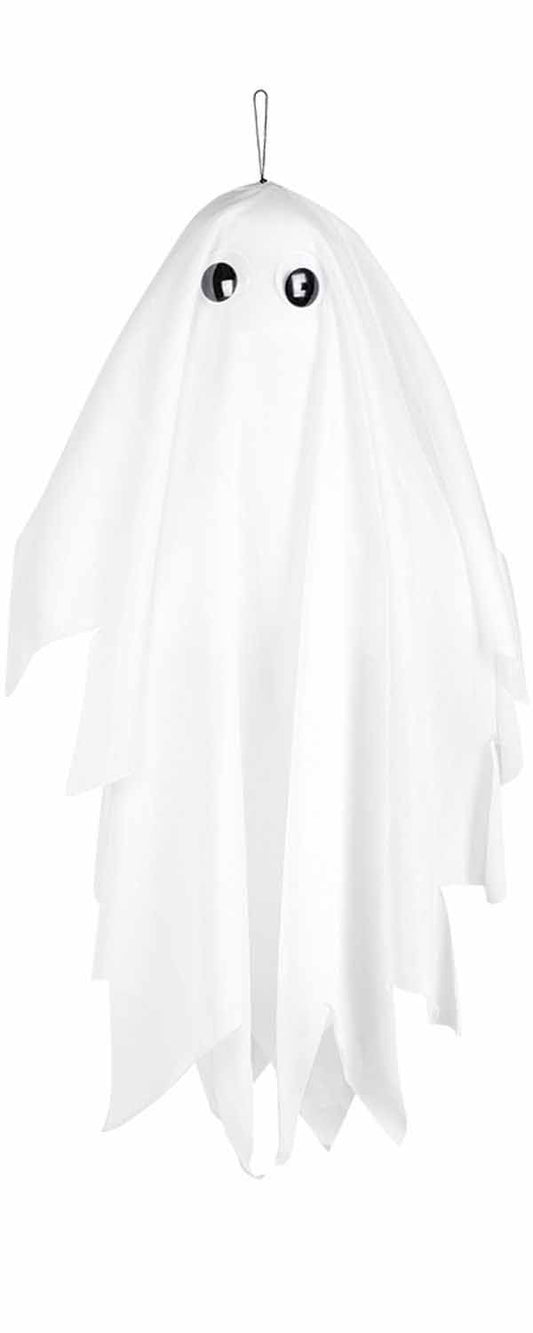 Boland 10117187 BOLHanging Ghost Decoration, White, 48 Cm