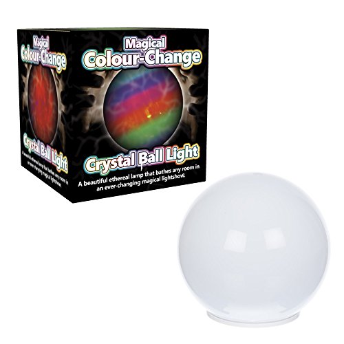 Funtime Gifts Mood Light Changing LED Globe Lamp Crystal Ball, Multi-Colour