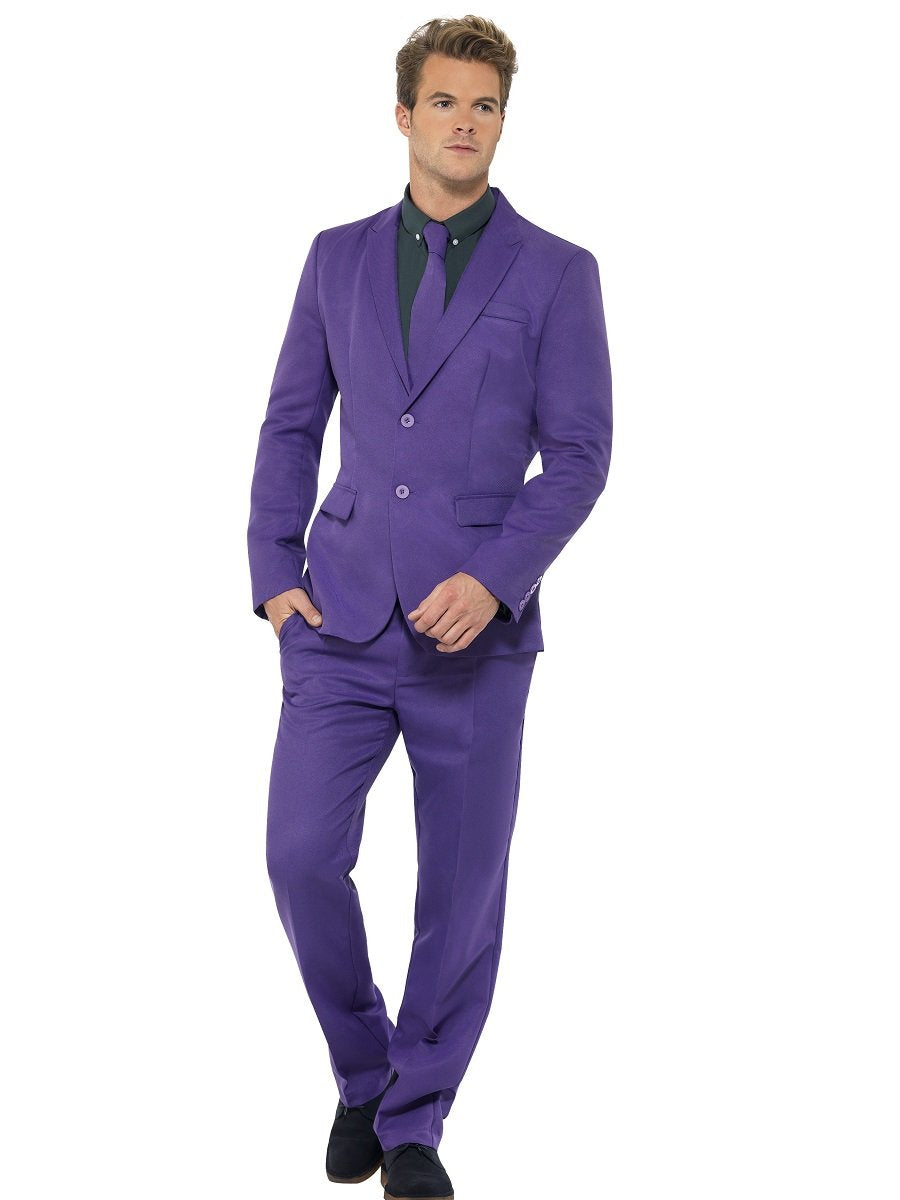 Smiffys Purple Suit, Purple, M - Size 38 inch-40 inch