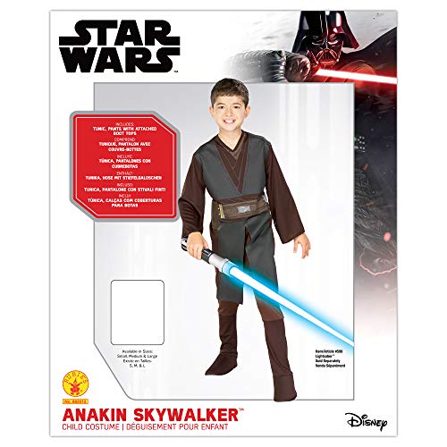 Rubie's Official Disney Star Wars Anakin Skywalker, Childs Costume, Kids Fancy Dress