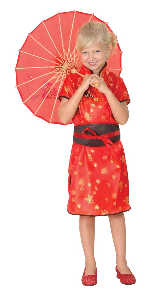 Bristol Novelty Chinese Girl Costume (L) Childs Age 7 - 9 Years