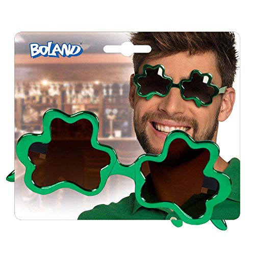 Boland Unisex Party Glasses Shamrock Green