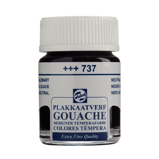 Royal Talens Extra Fine Gouache Jar 16ml Neutral Black