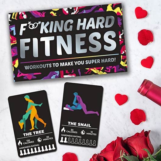 Gift Republic F*cking Hard Fitness Card Pack