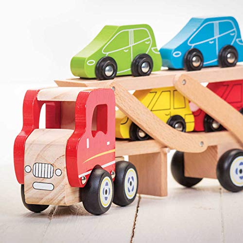 Tobar Wooden CAR Transporter, Mixed