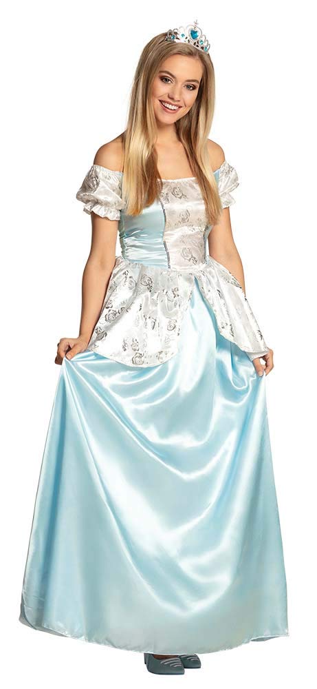 Boland 10107099 BOLPrincess Maribel Woman Costume, Adult, Light Blue, S (36/38)