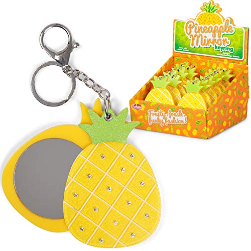 Tobar Pineapple Mirror Keyring