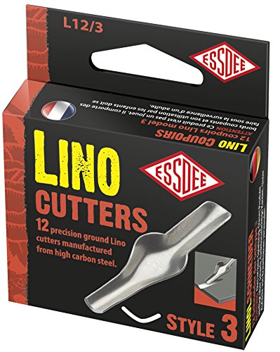 Educational Arts L12/3 Lino Cutter No 3 Pk12 (Box), Silver