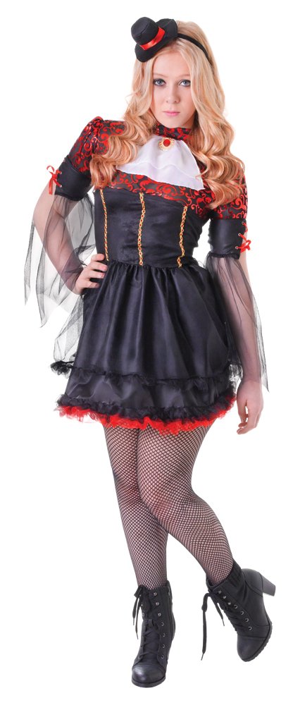 Bristol Novelty Forum Novelties TC113 Vamp Girl Teen Costume