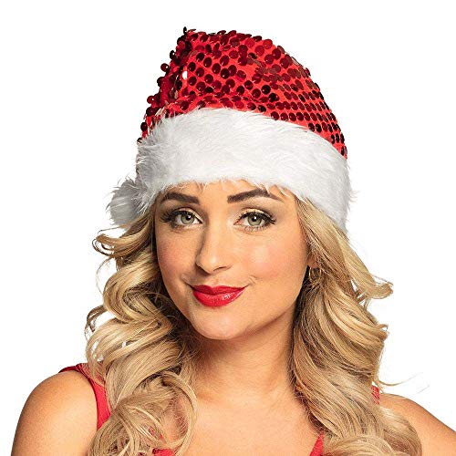 Boland  Christmas Hat with Red Sequins