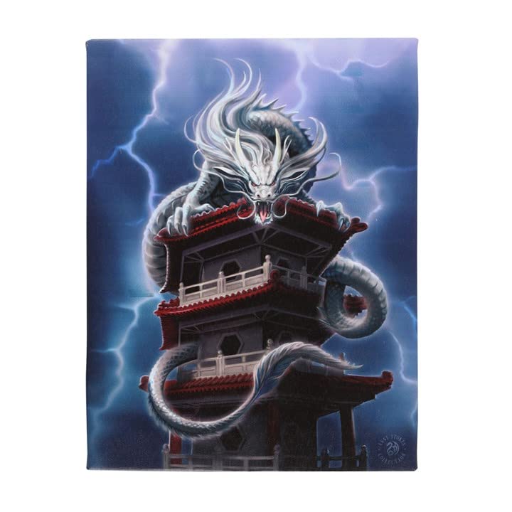 Something Different 19x25cm The Tower Canvas Plaque by Anne Stokes
