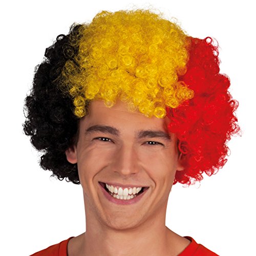 Boland Afro Belgium Adult Wig One Size Multi-Coloured