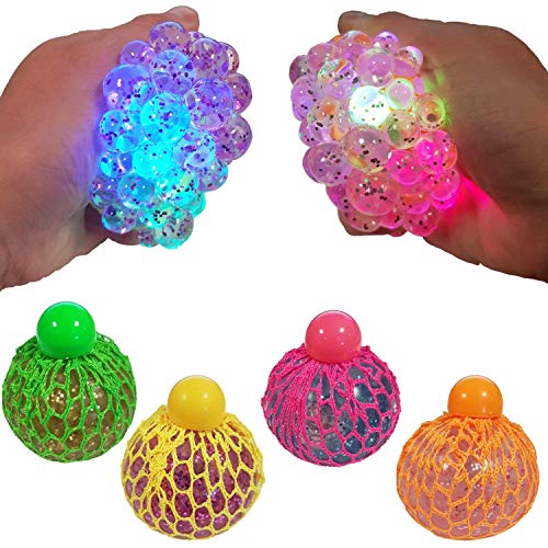 Glitter Squishy Mesh Ball