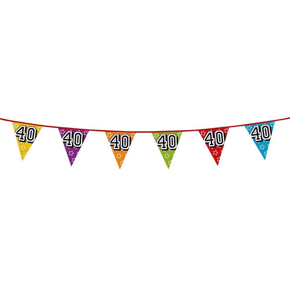 Boland Holographic Bunting (8 m),  Multicolour