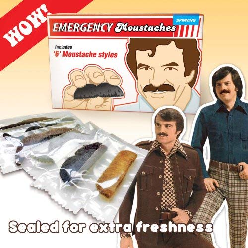 Emergency Moustache Stick-On Kit